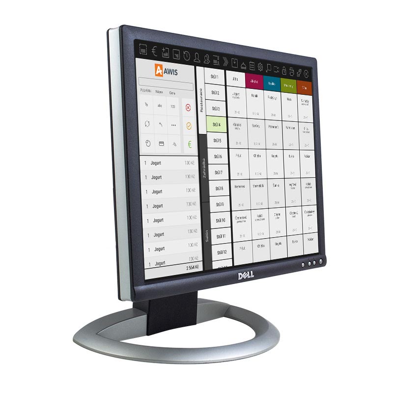 LCD monitor - AWIS EET Pokladna