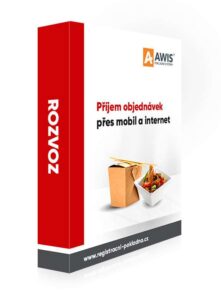 krabice - rozvoz pro pokladní systém AWIS