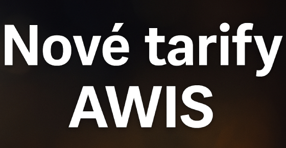 nové tarify AWIS